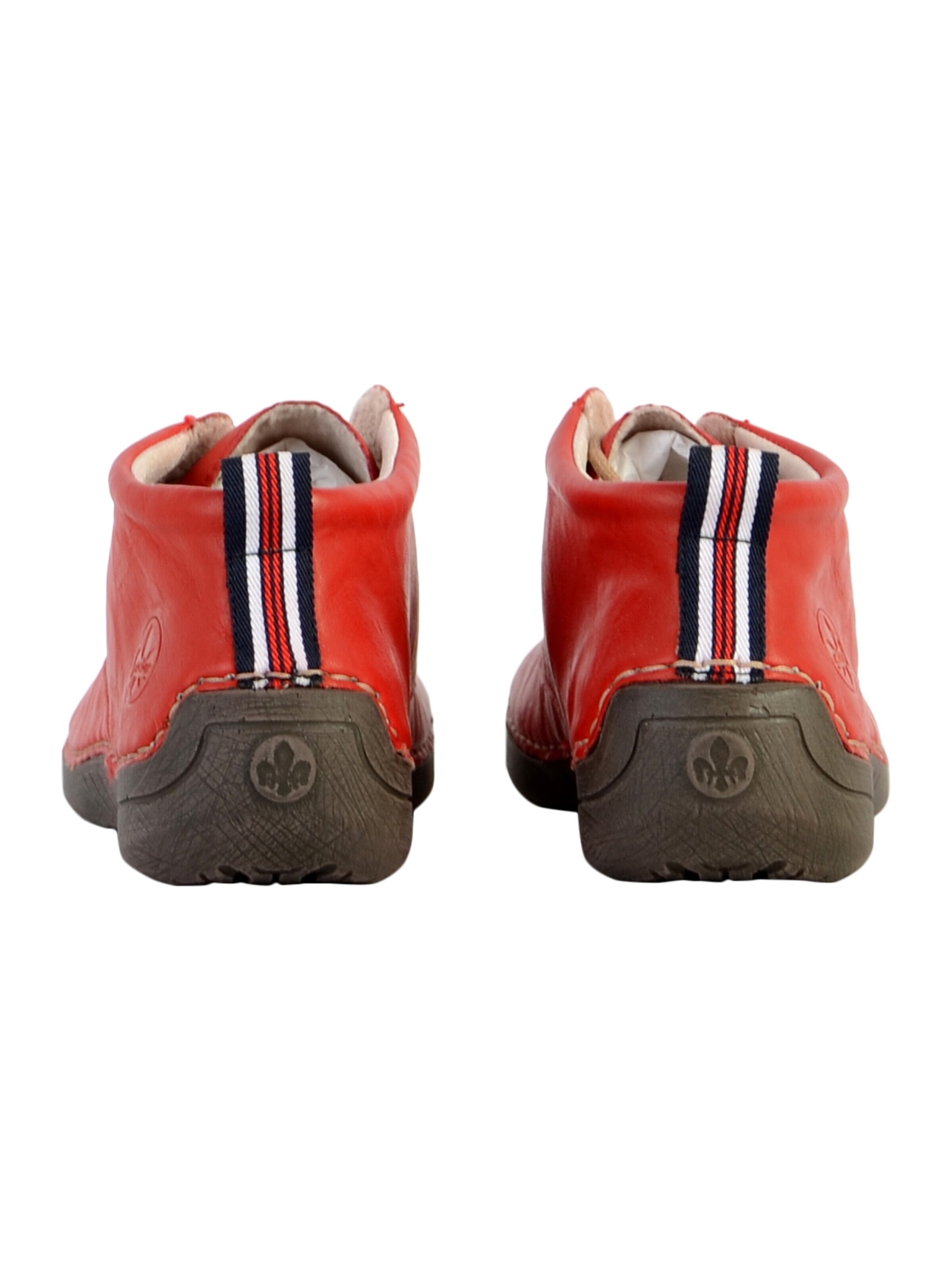 Baskets hautes Rieker en rouge