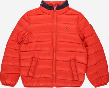 Giacca invernale di TOMMY HILFIGER in rosso: frontale