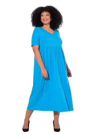 Ulla Popken Jurk in Blauw: voorkant