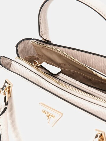 Borsa a tracolla 'Sac Bandoulière Guess Handbag Bone' di GUESS in bianco