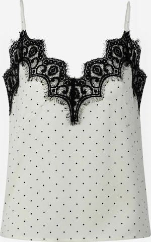 Coster Copenhagen - Top ' Top ' en blanco: frente