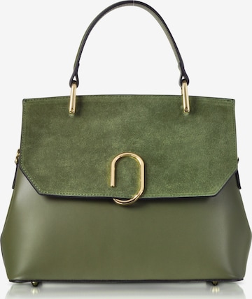 LeParmentier - Bolso de mano 'Thais' en verde: frente