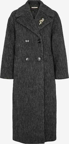 RUE de FEMME - Sobretudo de inverno ' Kanzina ' em cinzento: frente