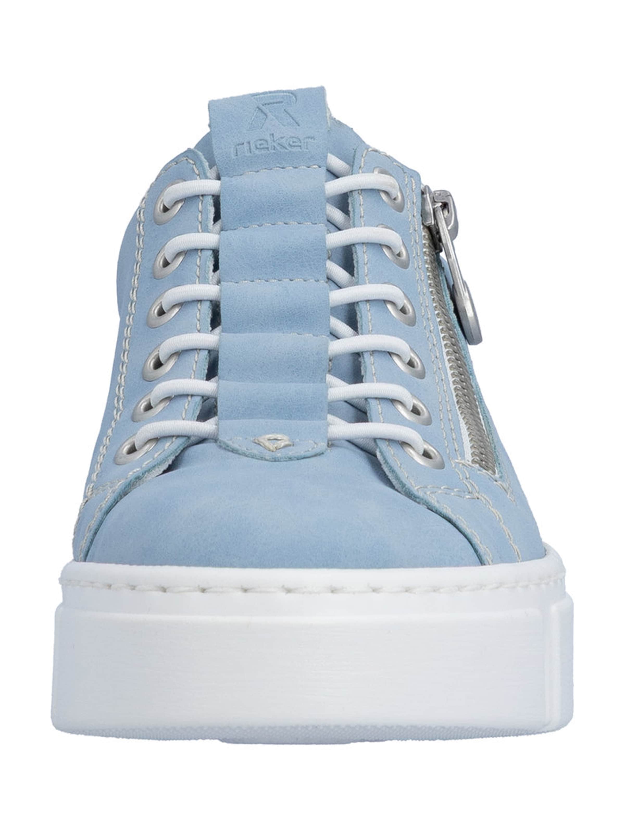 Baskets basses Rieker en bleu