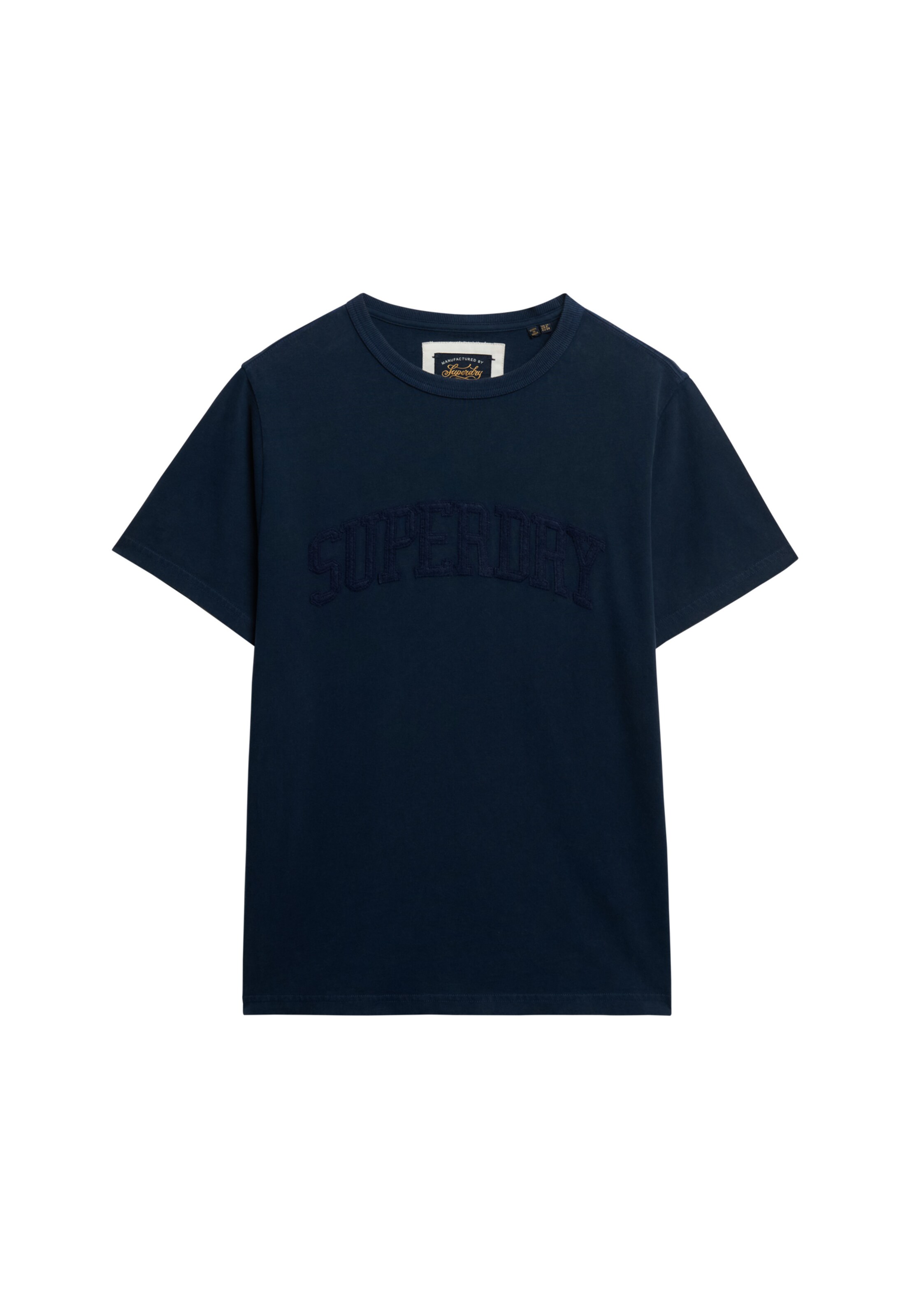 T-shirt oversize Superdry en bleu : devant
