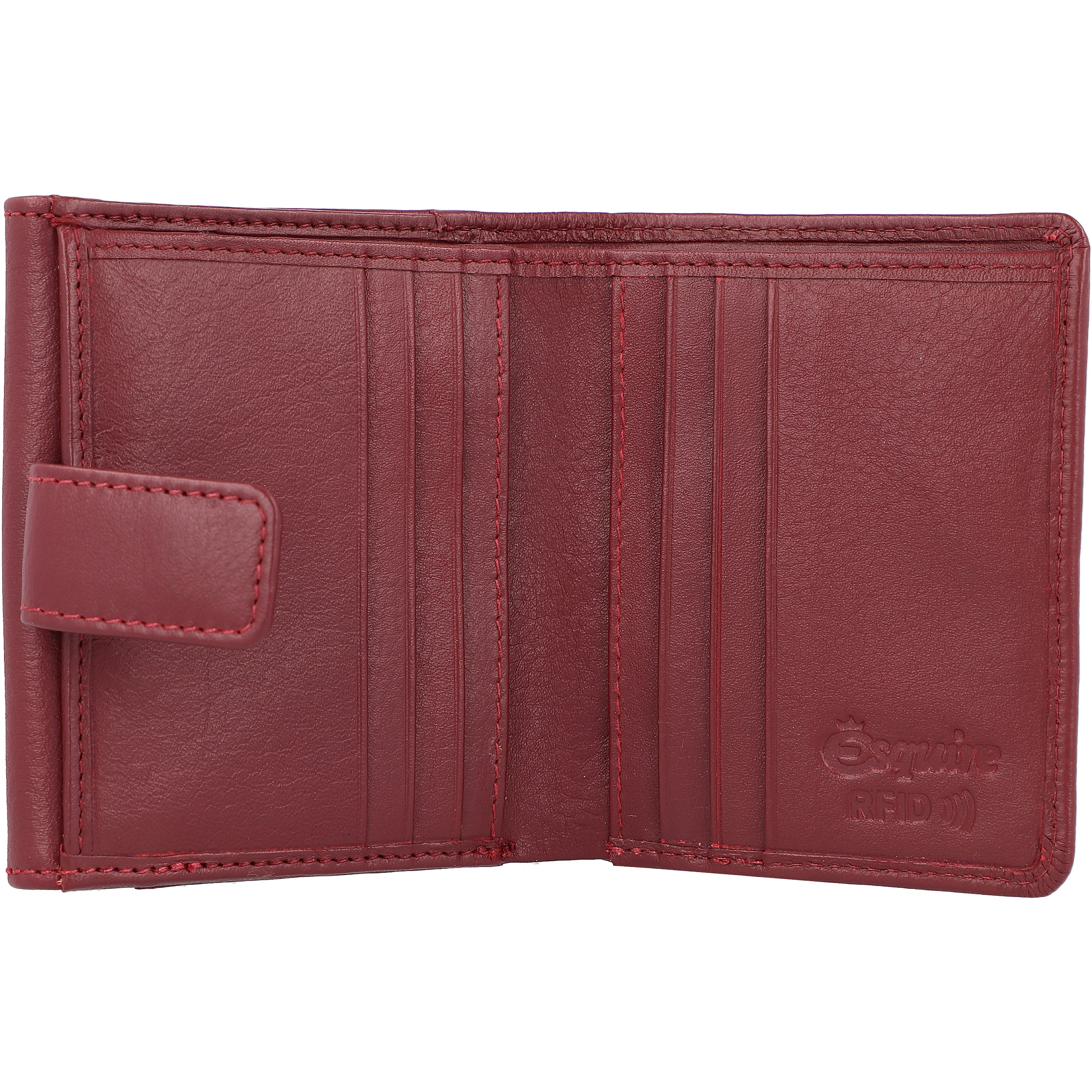 Esquire Portemonnee 'Peru' in Rood