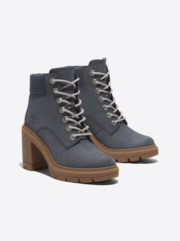 TIMBERLAND Šněrovací kozačky 'Allington' – modrá