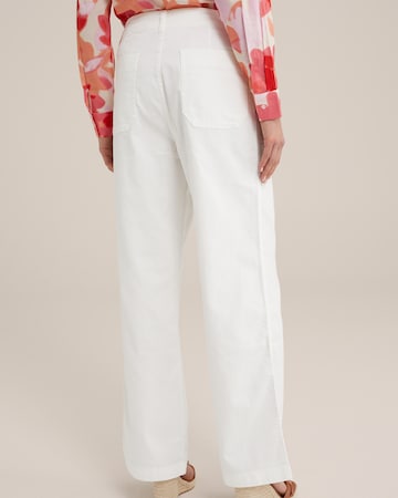 WE Fashion Loose fit Pants in White
