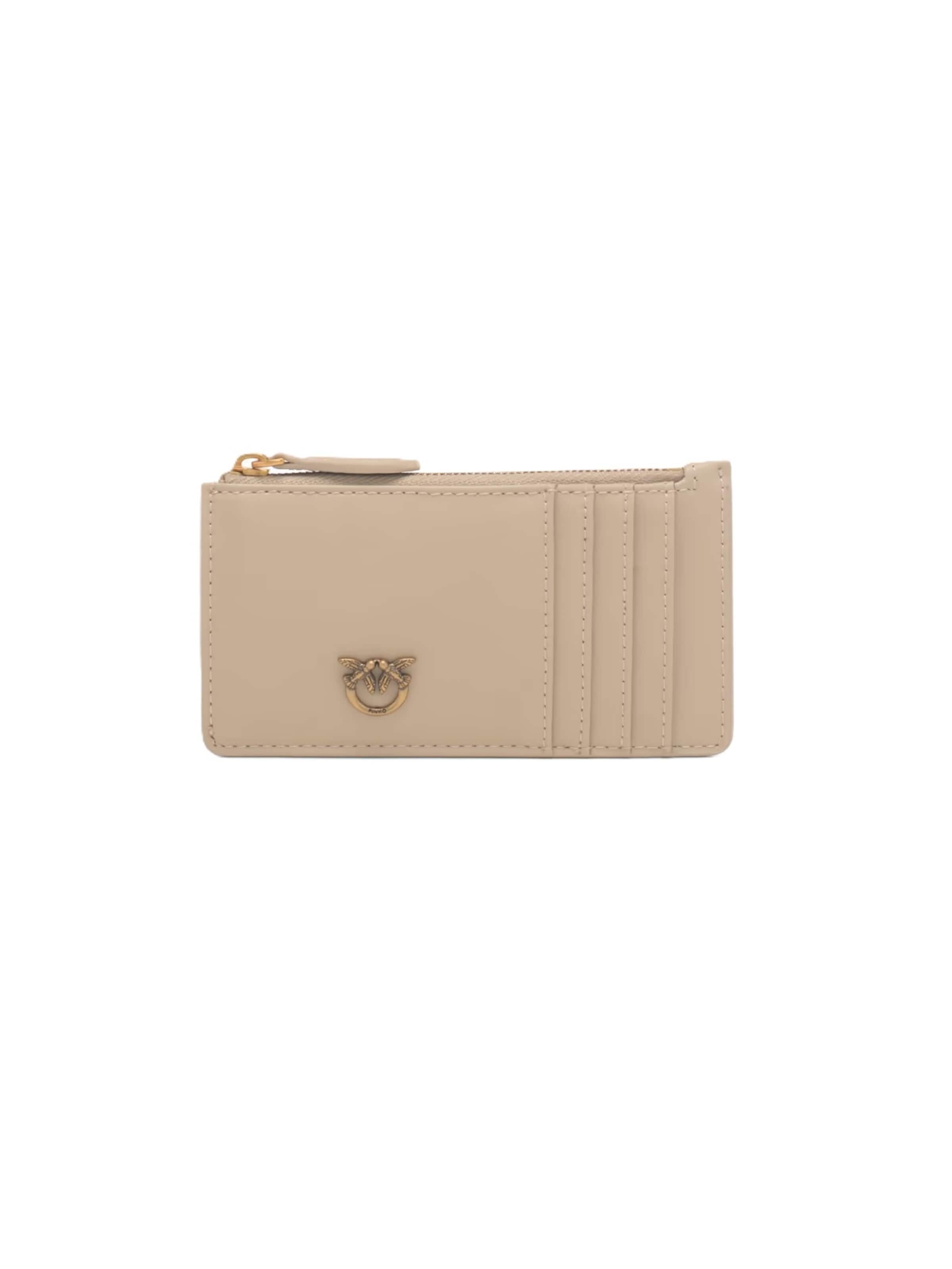PINKO Portemonnaie '100251 A0F1'‌‌‌‌‌‌‌‌‌‌ in Beige: Vorderseite