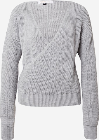 Femme Luxe Sweater 'Kaylee' in Grey: front