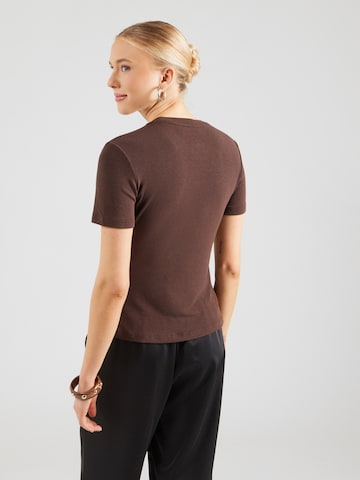 T-shirt 'Lidie' Noella en marron