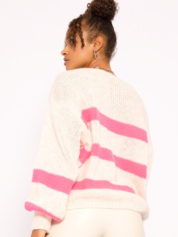 SASSYCLASSY - Pullover oversized em bege