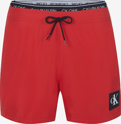 Calvin Klein Maillot de bain en S en rouge, Vue avec produit