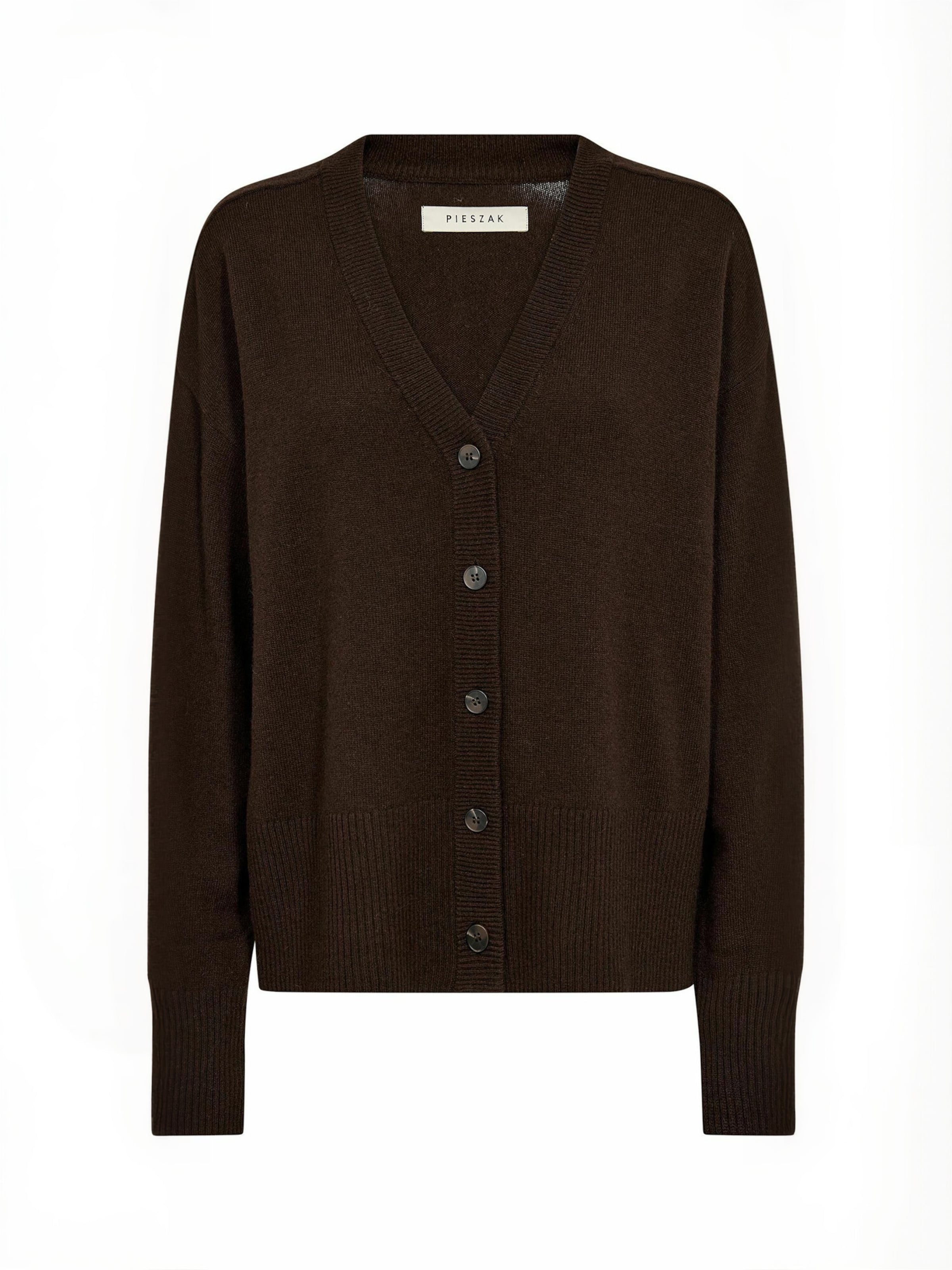 Pieszak Cardigan ' PD-Abby ' in Schwarz: Vorderseite