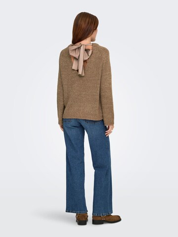 Pullover 'SHINE' di ONLY in marrone