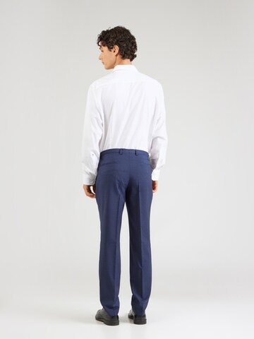 HUGO regular Παντελόνι πλισέ 'Hesten232X' σε μπλε: πίσω