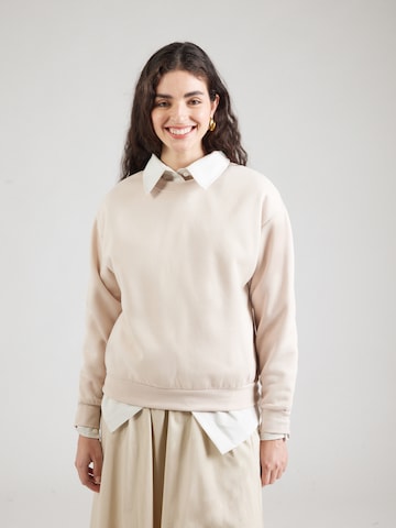 ABOUT YOU Sweatshirt 'Ina' in Beige: front
