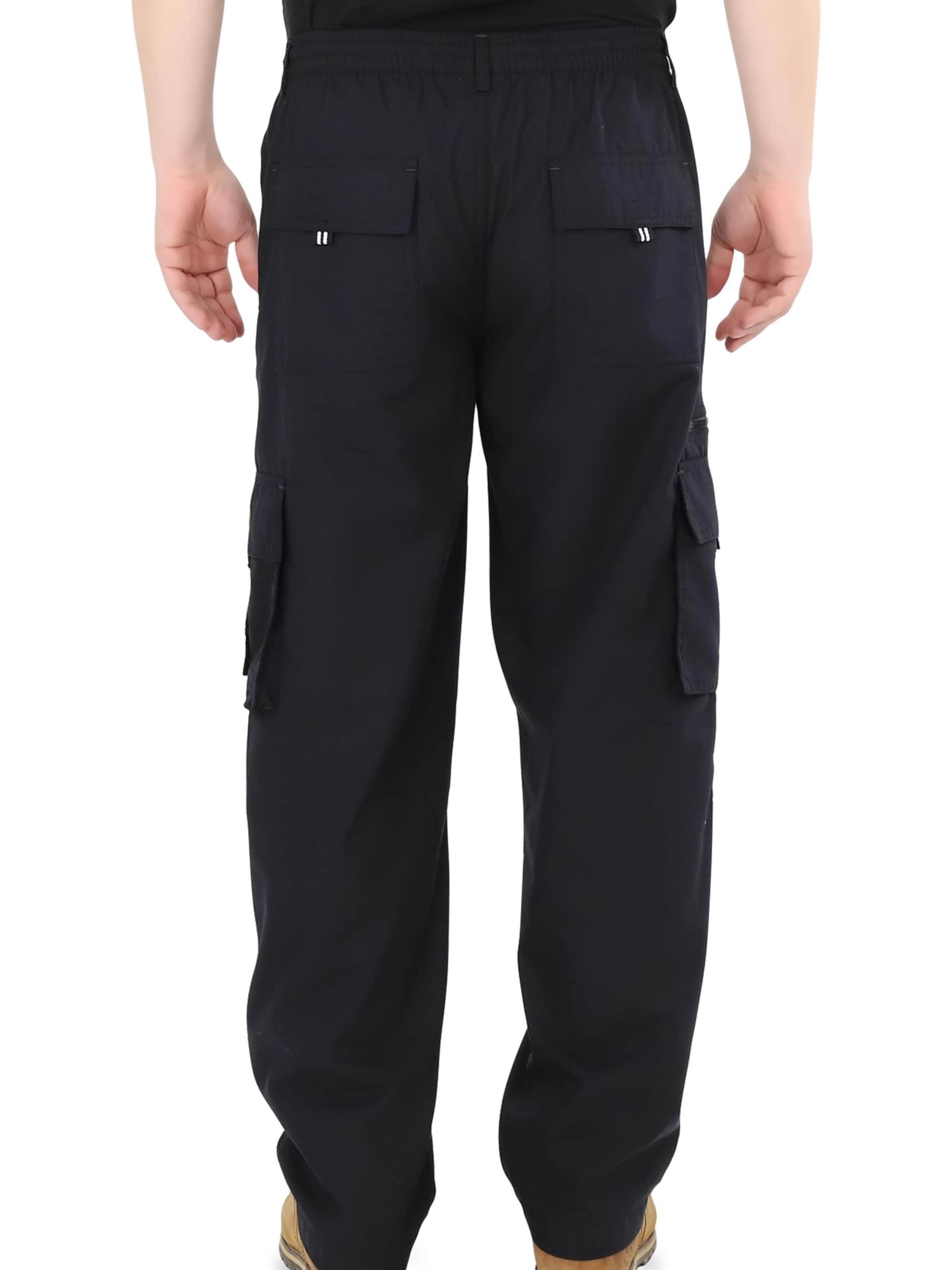 Ben Creek Regular Cargohose‌‌‌‌‌‌ in Schwarz