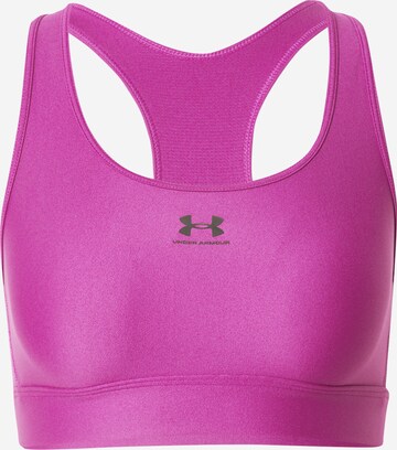 Soutien-gorge de sport 'Authentics' UNDER ARMOUR en violet : devant