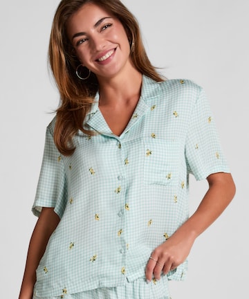 Hunkemöller Pyjama Top in Grün