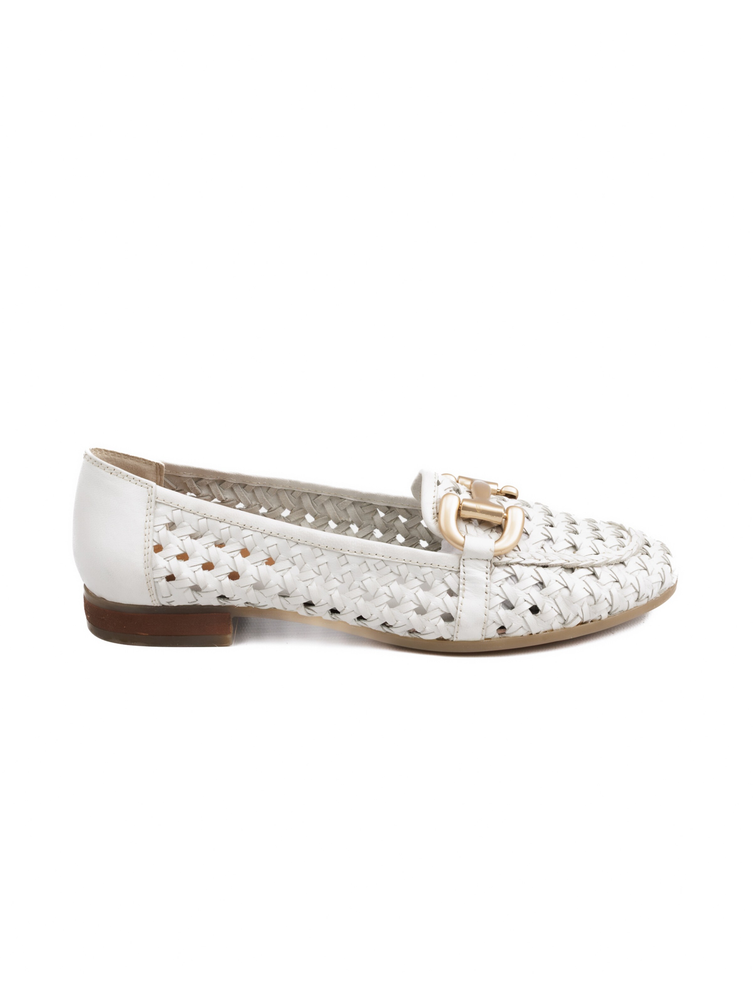 Mocassin 'MATERA SASSI' 5PM en blanc