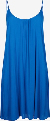 Zizzi Letní šaty 'EROSE' – modrá: přední strana