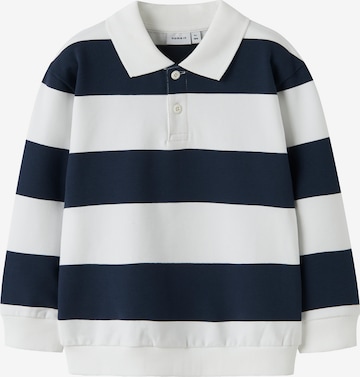 NAME IT Sweatshirt 'NMMLeopold' i blå: forside