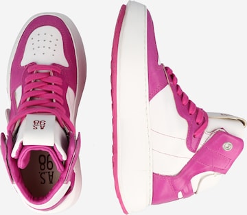 A.S.98 High-top trainers 'HIFI' in Pink