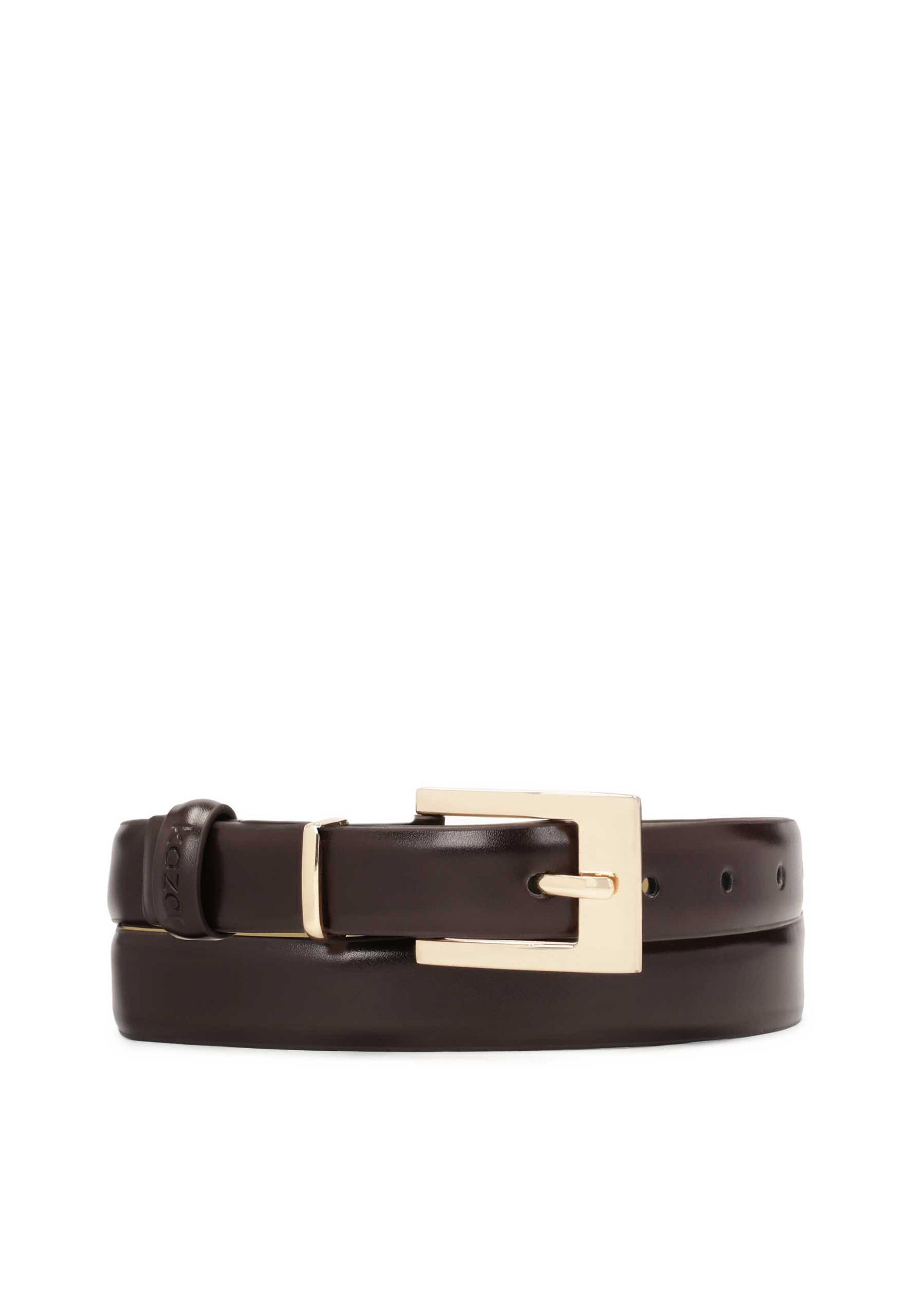 Ceinture Kazar en marron : devant