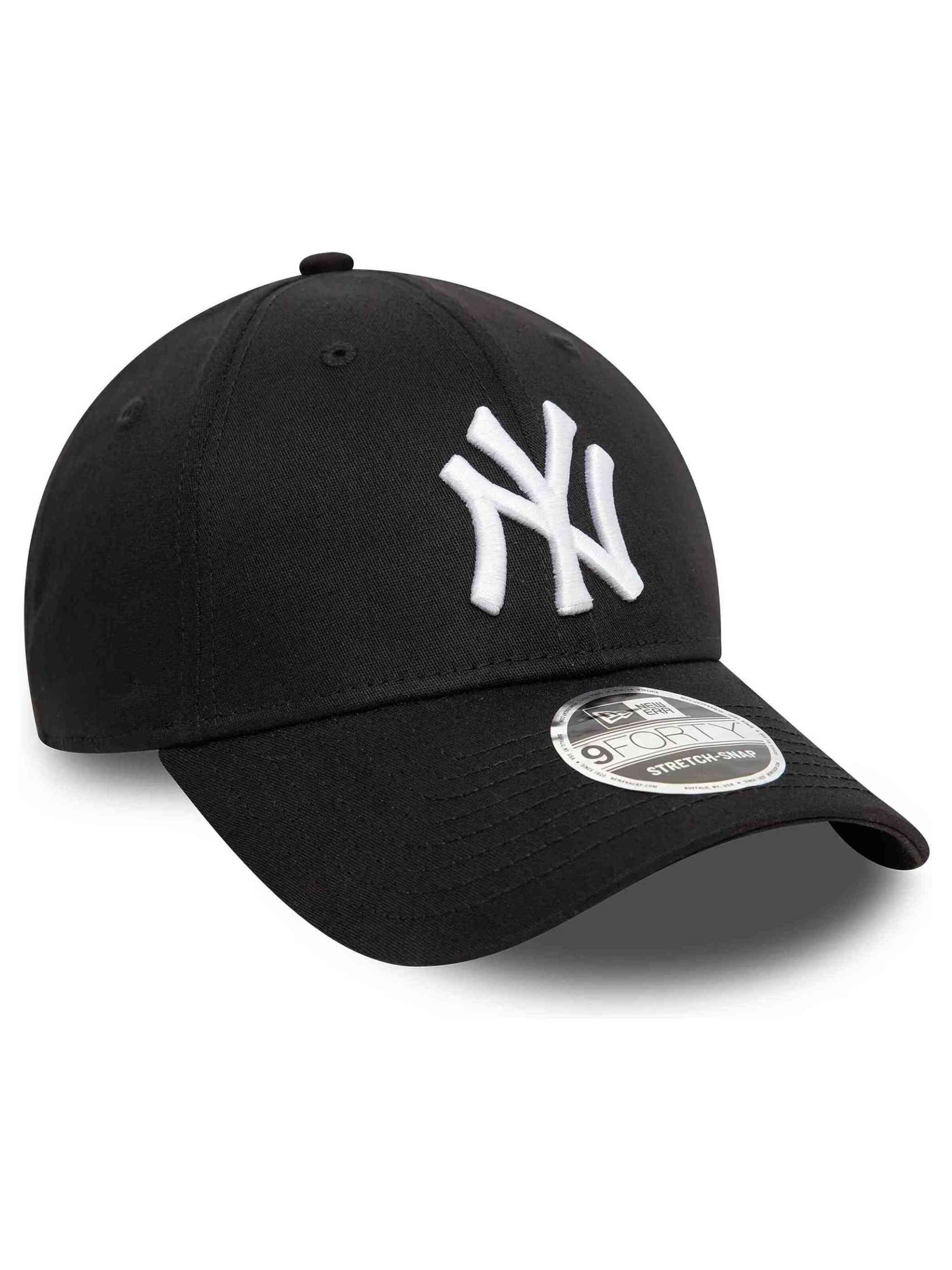 Cappello da baseball sportivo 'New York Yankees 9FORTY' di NEW ERA in nero
