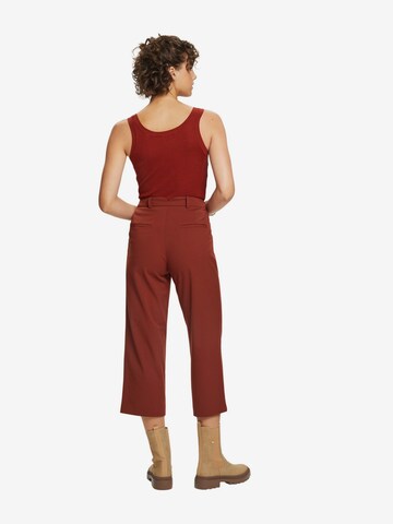 Regular Pantalon ESPRIT en marron