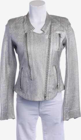 Marc Cain Jacket & Coat in S in Silver: front