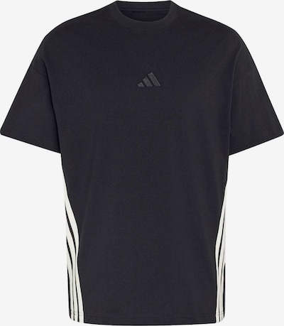 XS dydžio Sportiniai marškinėliai iš ADIDAS SPORTSWEAR, spalva – juoda / balta, Prekių apžvalga