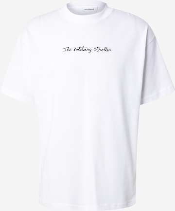 T-Shirt 'KAI strolling' Soulland en blanc : devant
