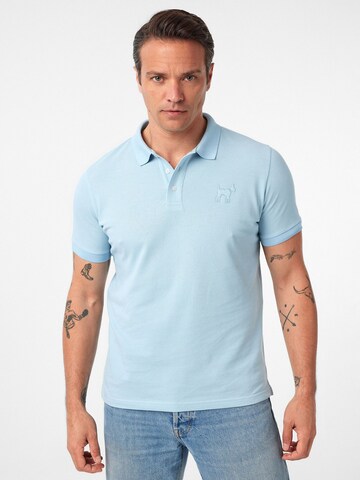 Williot - Camisa 'Roman' em azul: frente