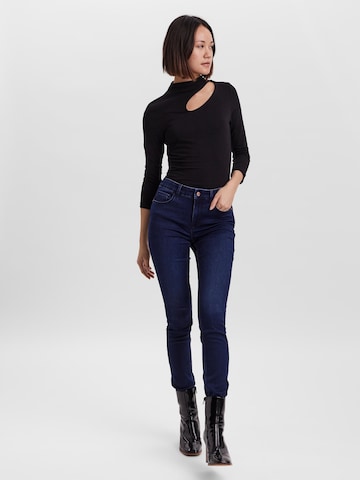 VERO MODA Shirt in Zwart