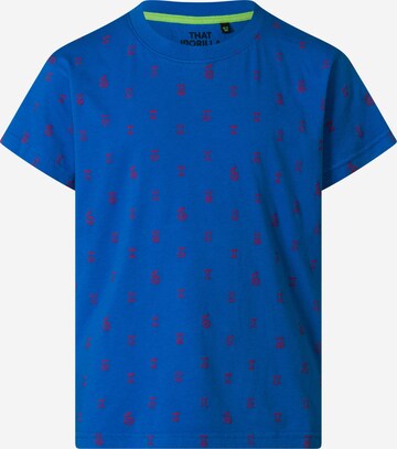 THAT GORILLA BRAND T-Shirt 'VIRUNGA' in Blau: predná strana