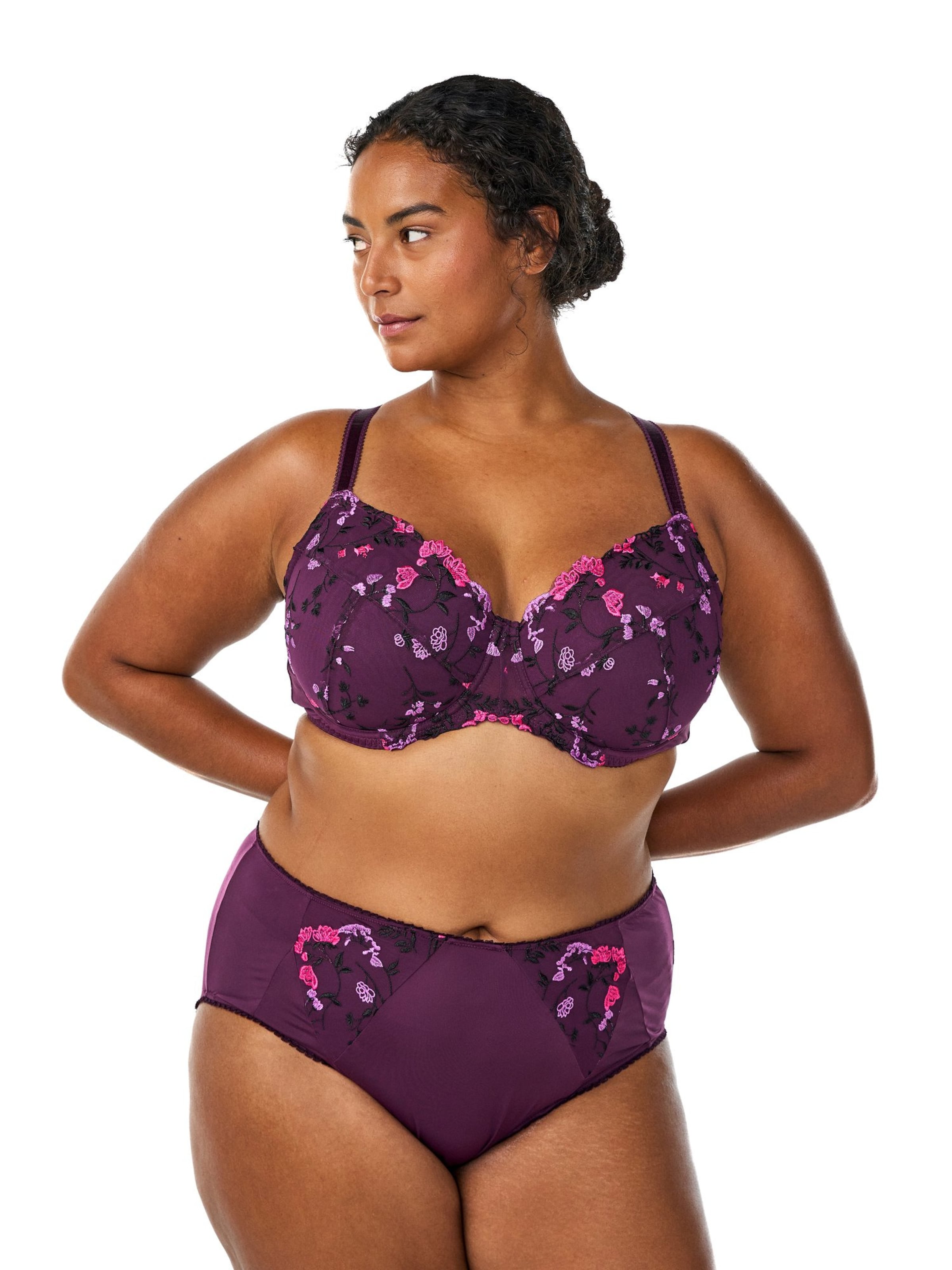 Devoted by Zizzi Figi 'Lykke' w kolorze fioletowy: przód