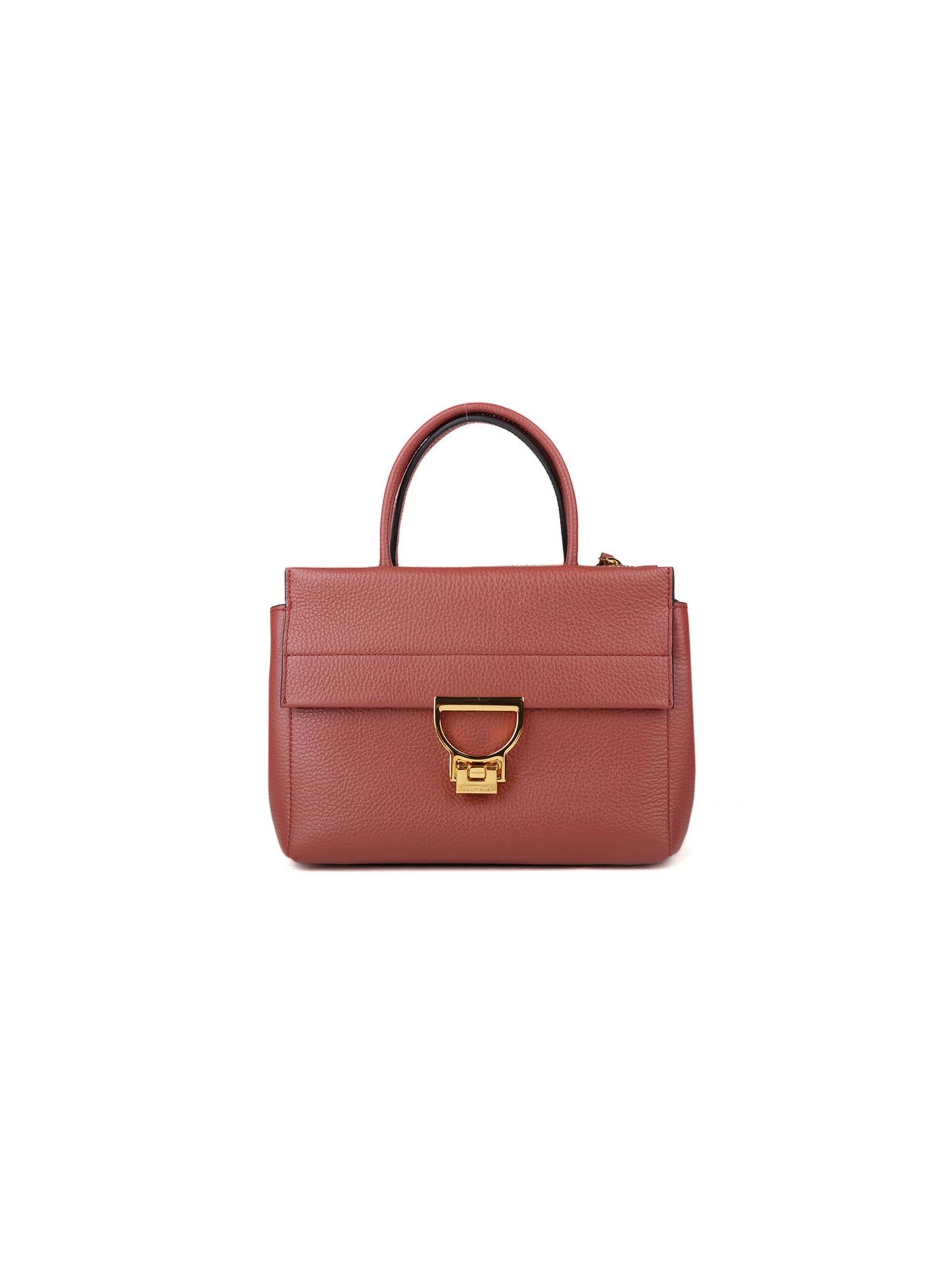 Coccinelle Handtas 'Arlettis Handbag Grained Leather' in Rood: voorkant