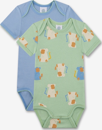 Sanetta Romper/bodysuit in Blue: front