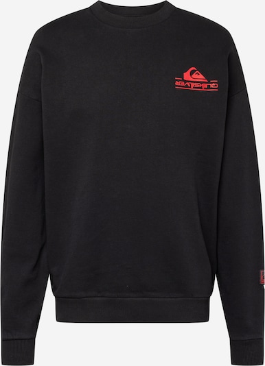 QUIKSILVER Sport sweatshirt i orangeröd / svart, Produktvy