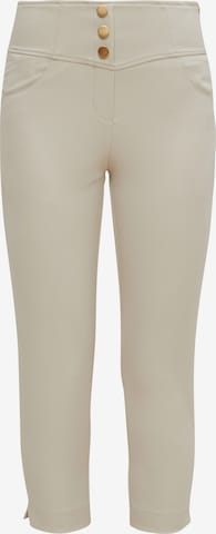 COMMA Skinny Hose in Beige: predná strana