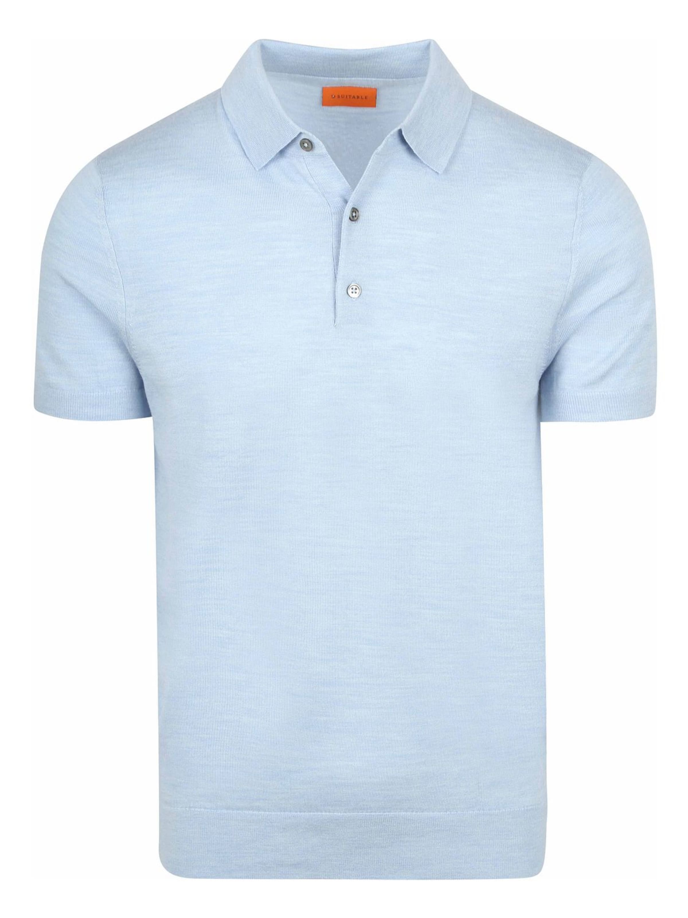 Suitable Shirt in Blauw: voorkant