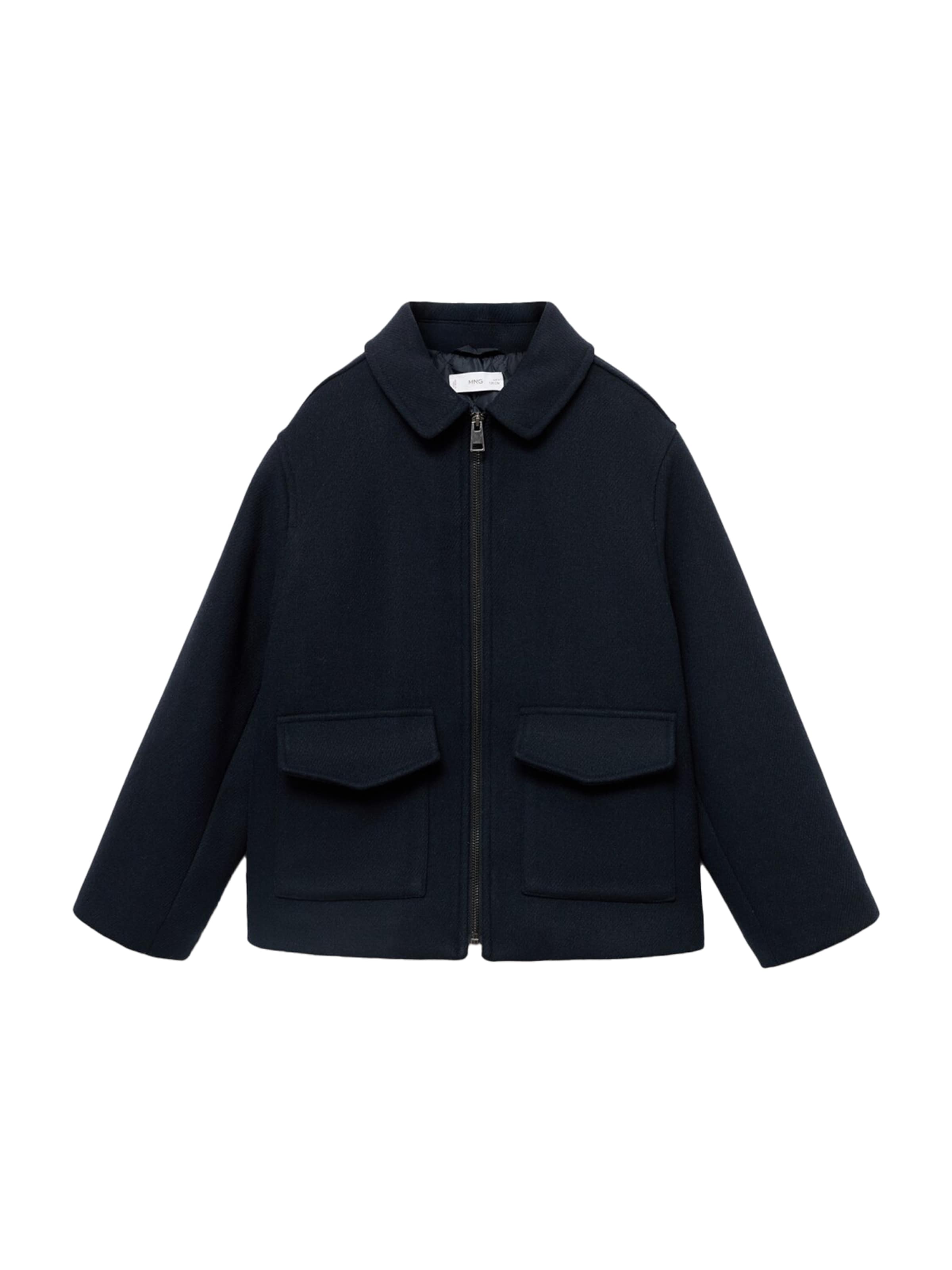 MANGO KIDS Övergångsjacka 'FEDE' i blå: framsida