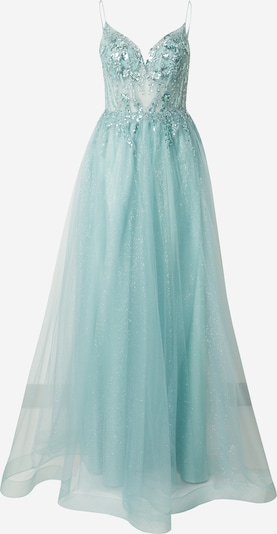 Unique Вечернее платье в Цвет воды / Серебристый, Обзор товара