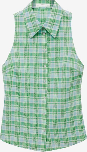 MANGO Bluza 'PAULITA' u svijetloplava / zelena, Pregled proizvoda