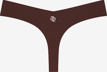GOD SAVE QUEENSSlip 'Second Skin Thong' - smeđa boja: prednji dio
