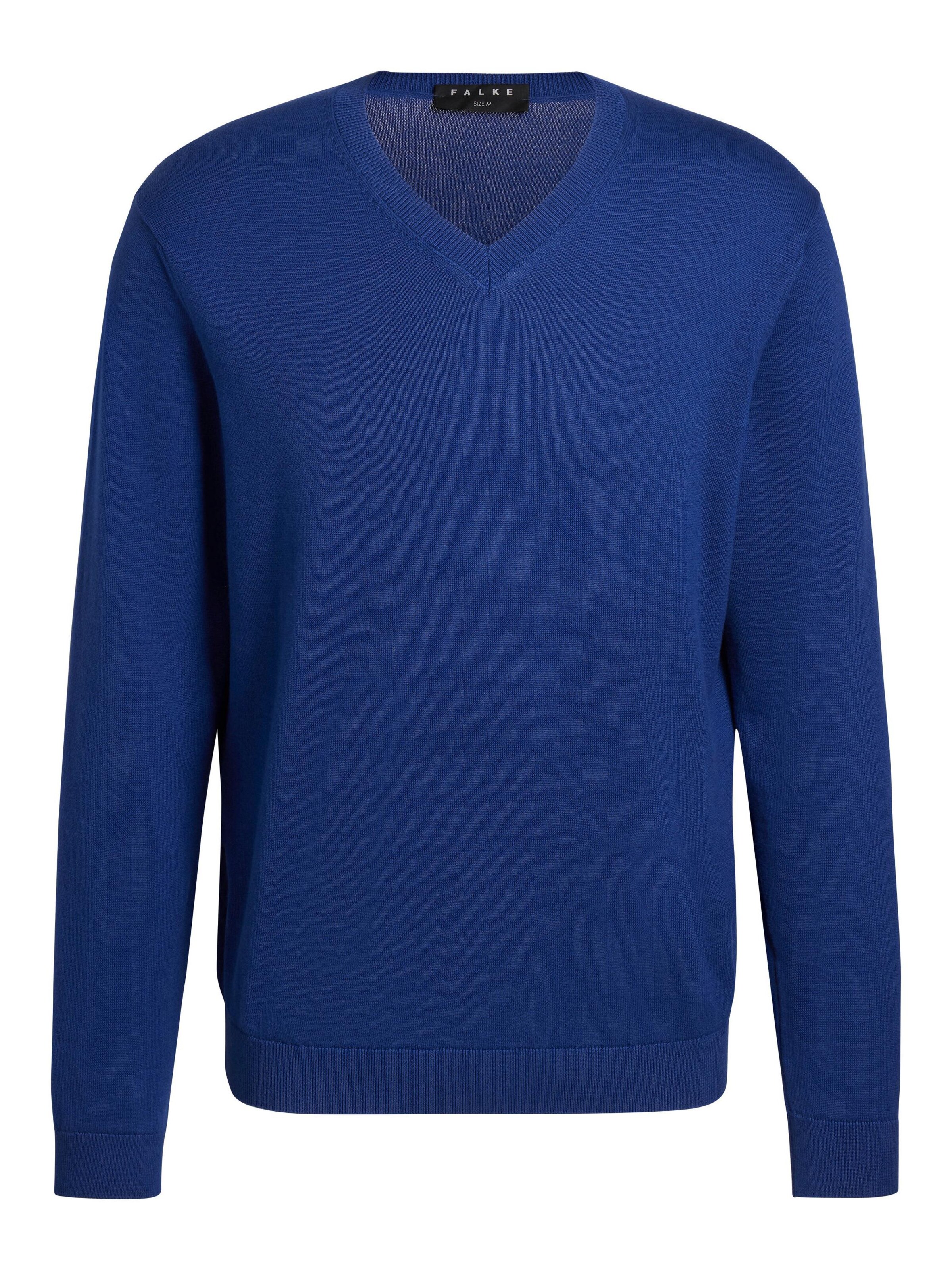 FALKE Sweater 'Pure Cotton' in Blue