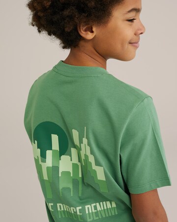 WE Fashion T-Shirt in Grün