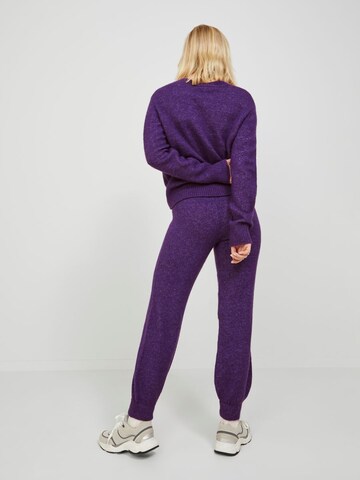 JJXX Tapered Trousers 'EMMY' in Purple